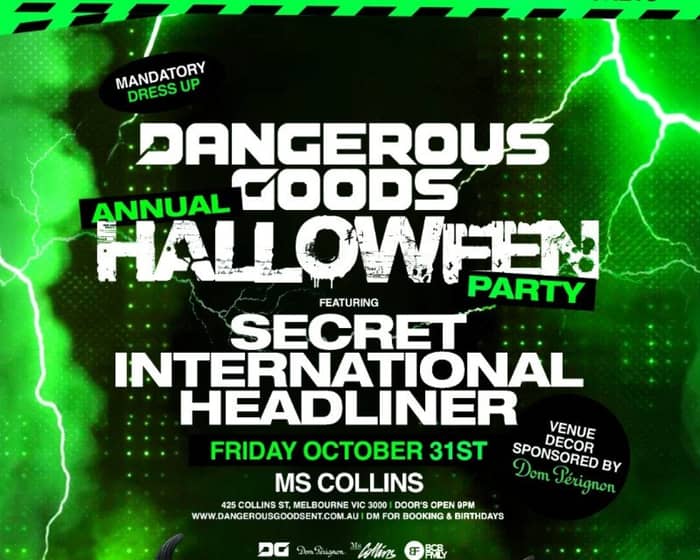 Dangerous Goods Annual Halloween Party! tickets