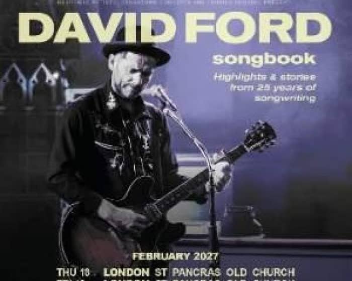 David Ford tickets