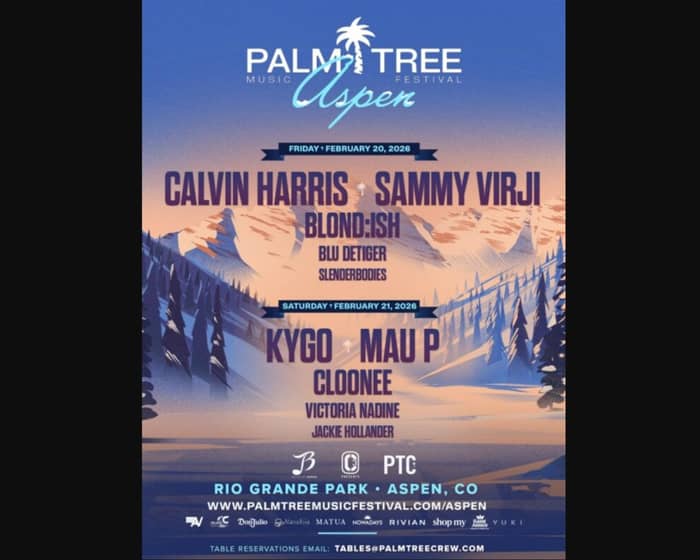 Palm Tree Music Festival 2026 | Aspen tickets