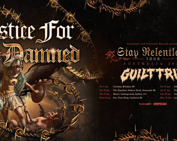 Justice For The Damned tickets