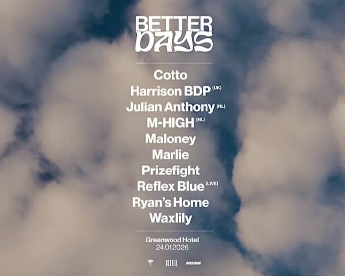 BETTER DAYS 2026 tickets