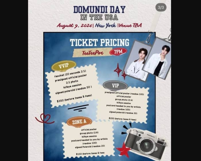 TeeTeePor tickets