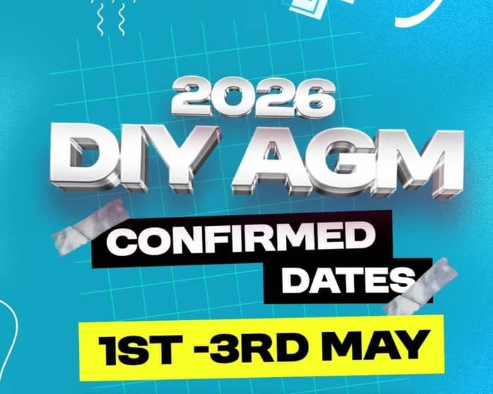 DIY AGM 2026 Blackpool tickets