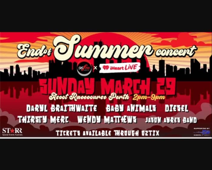 End of Summer Concert 2026 tickets