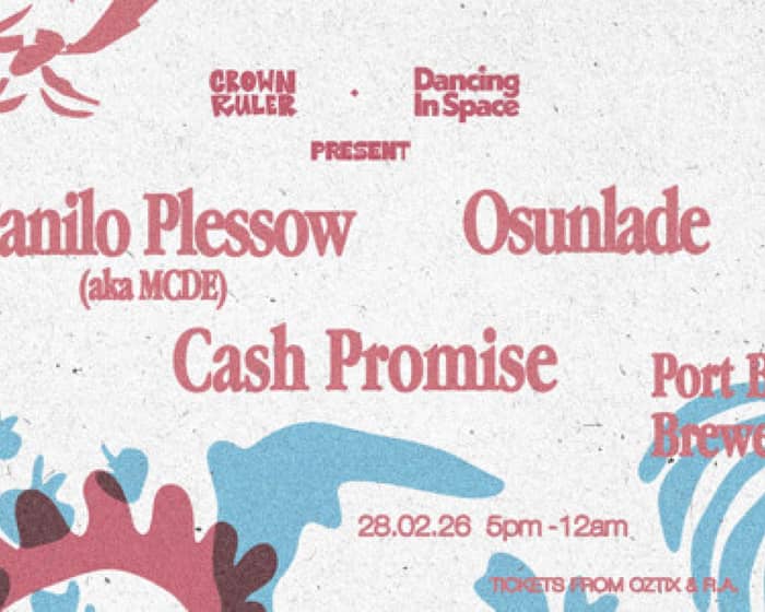 Danilo Plessow x Osunlade x cash promise tickets