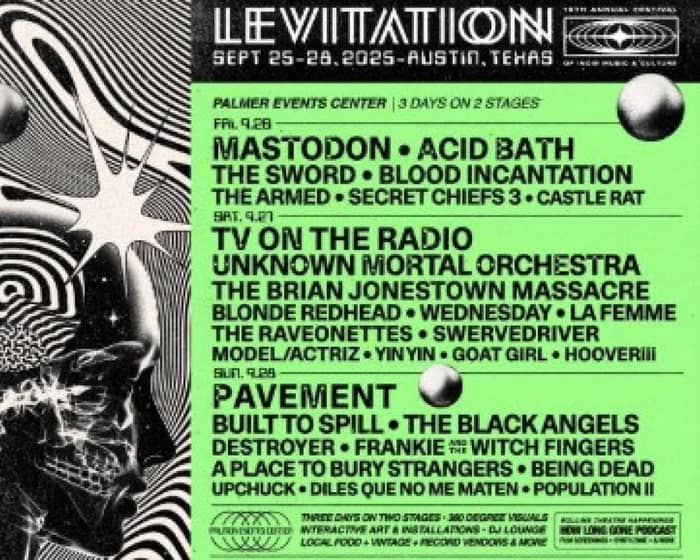 Levitation 2025 tickets