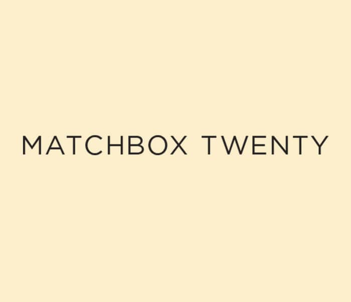 Matchbox Twenty tickets