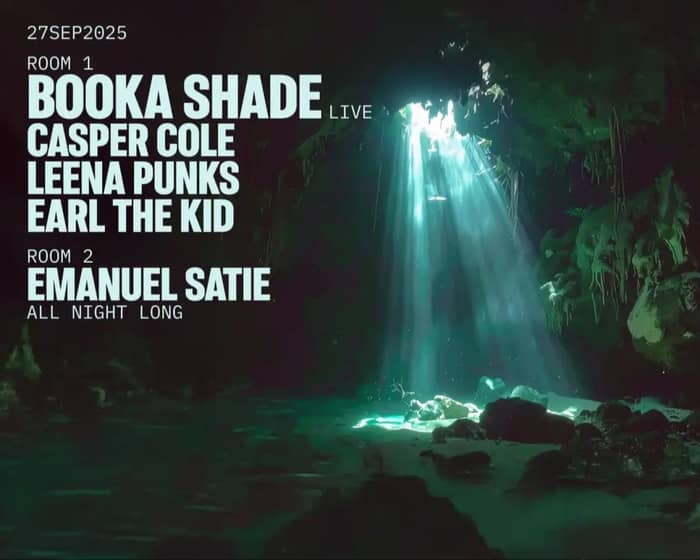 Booka Shade (live) & Emanuel Satie tickets