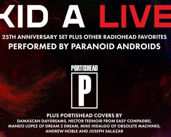 Paranoid Androids tickets