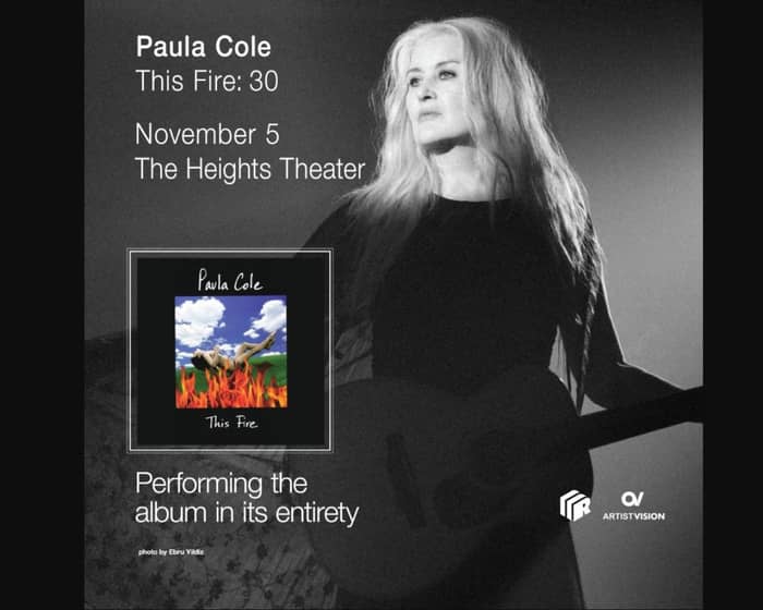 Paula Cole tickets