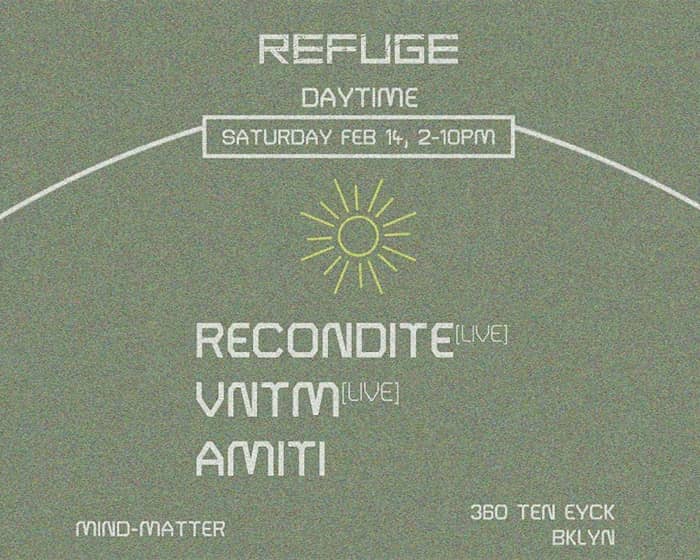 Refuge Daytime tickets