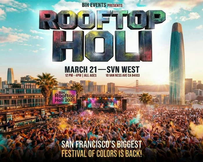 Rooftop Holi Music Festival 2026 tickets