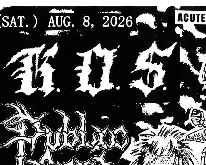Public Acid, K.O.S, Invertabrates, Destruct, Ultimate Disaster tickets