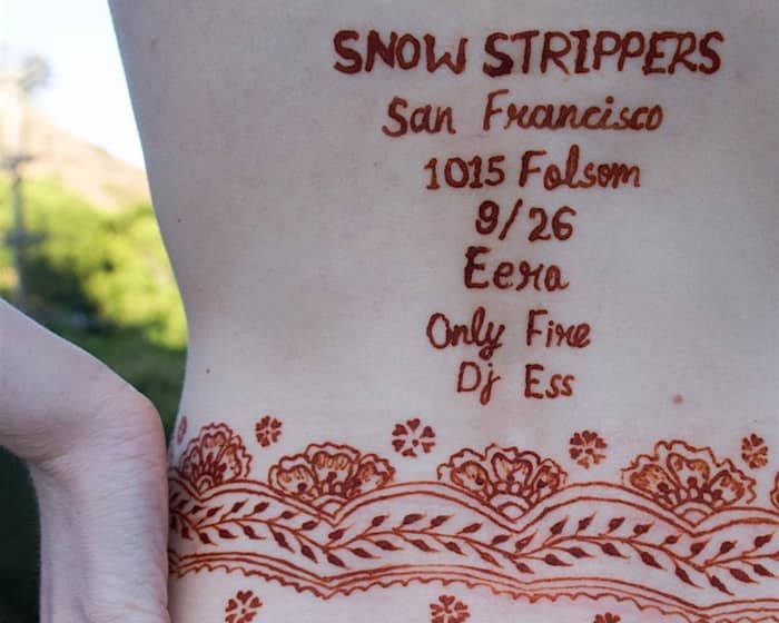 Snow Strippers tickets