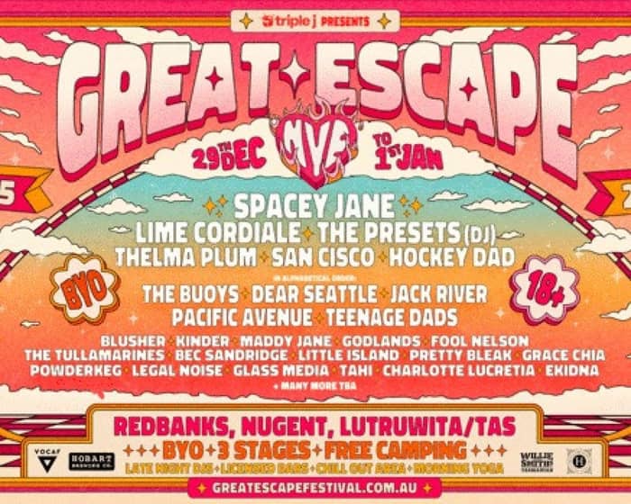 Great Escape NYE Festival tickets