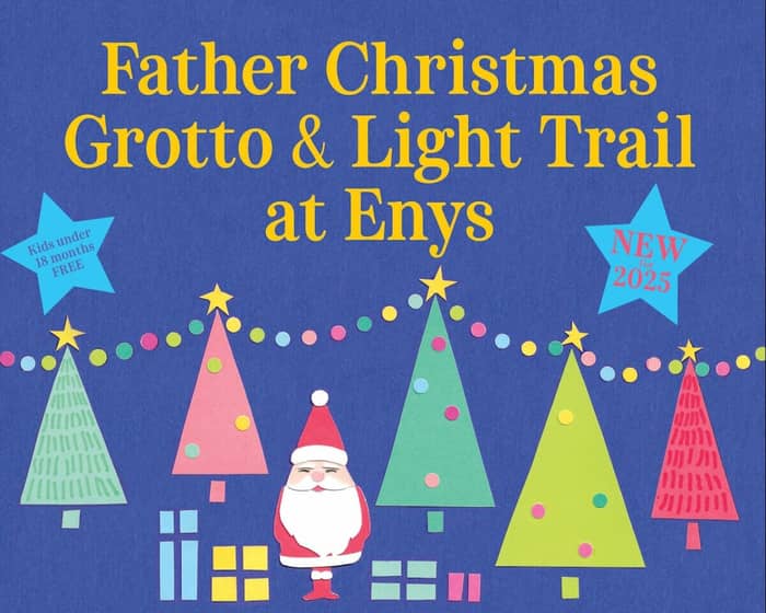 Father Christmas at Enys Grotto + Lantern Trail tickets