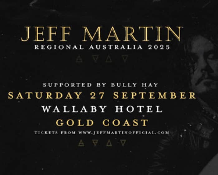 Jeff Martin tickets