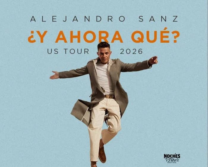 Alejandro Sanz tickets
