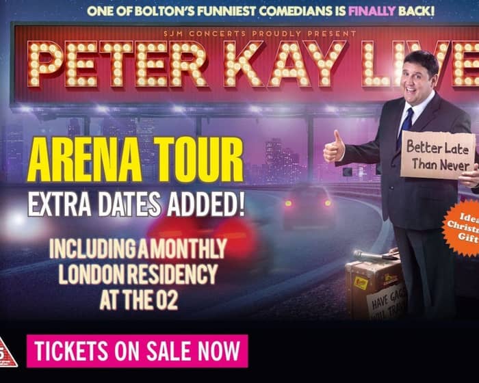 Peter Kay tickets