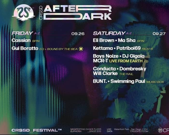 FNGRS CRSSD x CRSSD FESTIVAL tickets