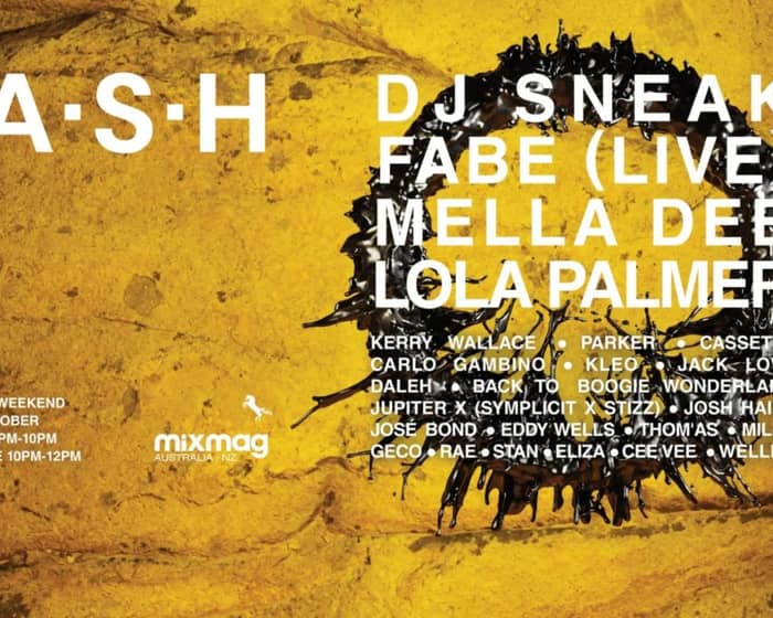 S.A.S.H October Long Weekend tickets