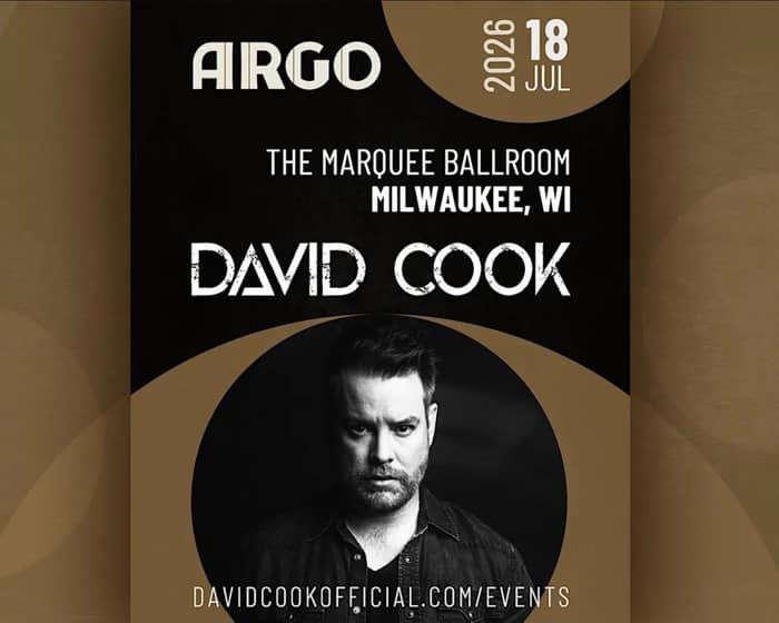 David Cook tickets