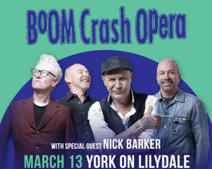 Boom Crash Opera tickets