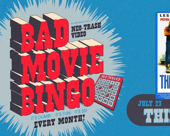 Bad Movie Bingo tickets