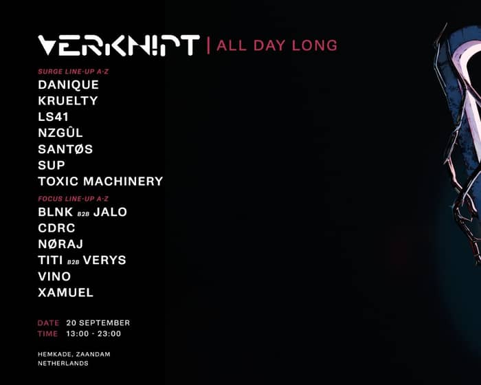 Verknipt All Day Long tickets