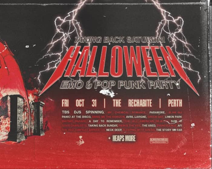 Taking Back Saturday Halloween: Emo & Pop Punk Party tickets