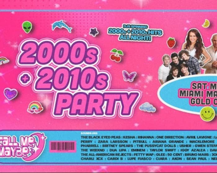2000s + 2010s Party tickets