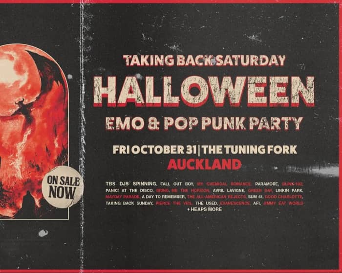Taking Back Saturday Halloween: Emo & Pop Punk Party tickets