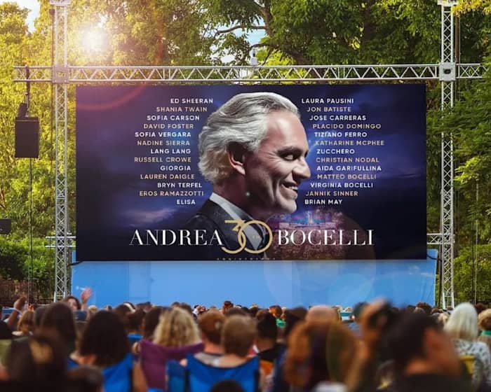 Andrea Bocelli Outdoor Cinema Celebration at Lulworth Castle tickets