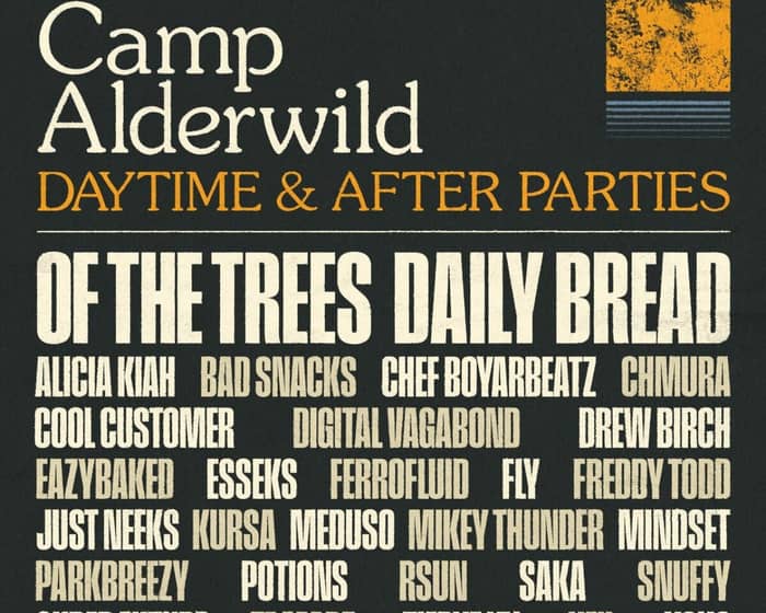Camp Alderwild 2026 - After Parties & Pool Party tickets