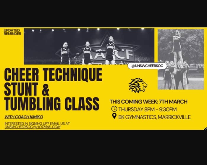 Bk's Gymnastics Marrickville events