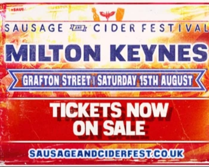 Sausage and Cider Festival tickets