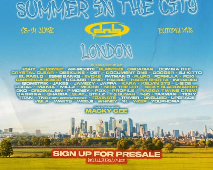 DnB Allstars - Summer In The City tickets