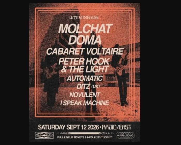 Levitation 2026 tickets