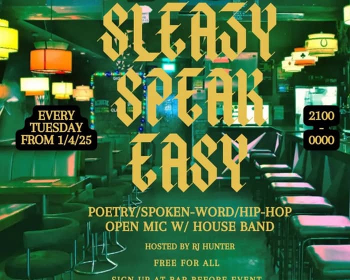 Sleazy Speakeasy tickets