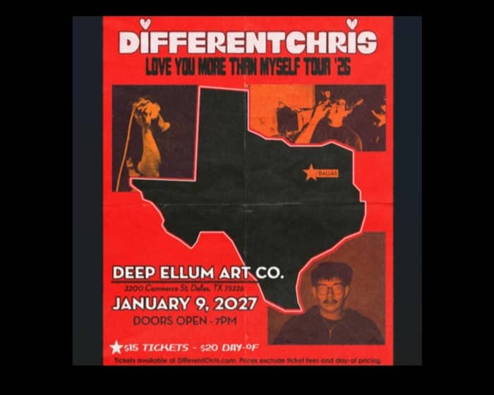 differentchris tickets