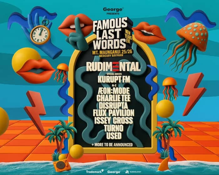 Famous Last Words | NYE Mount Maunganui tickets