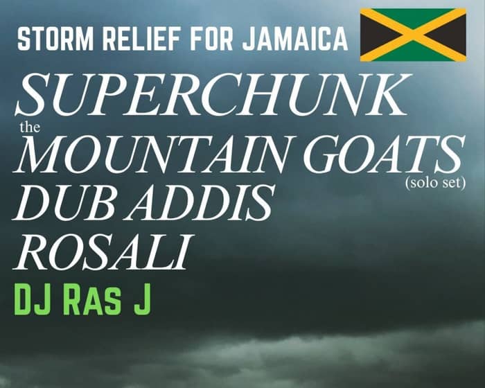 Storm Relief for Jamaica tickets