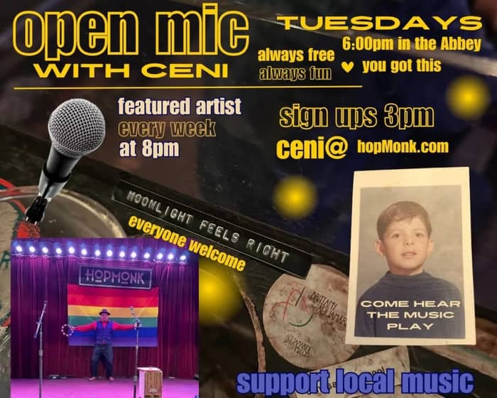 Open Mic with Ceni tickets