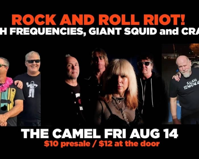 The High Frequencies, Giant Squid, Crack Fox tickets