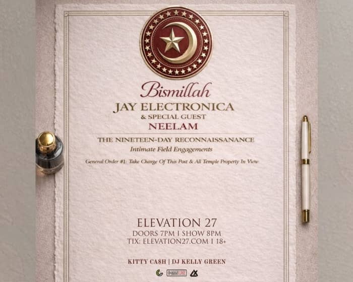 Jay Electronica tickets