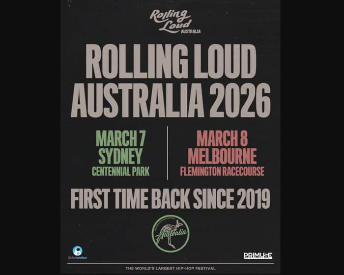Rolling Loud Australia 2026 | Melbourne tickets