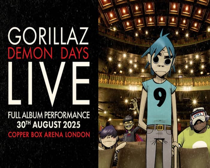 Demon Days Live tickets
