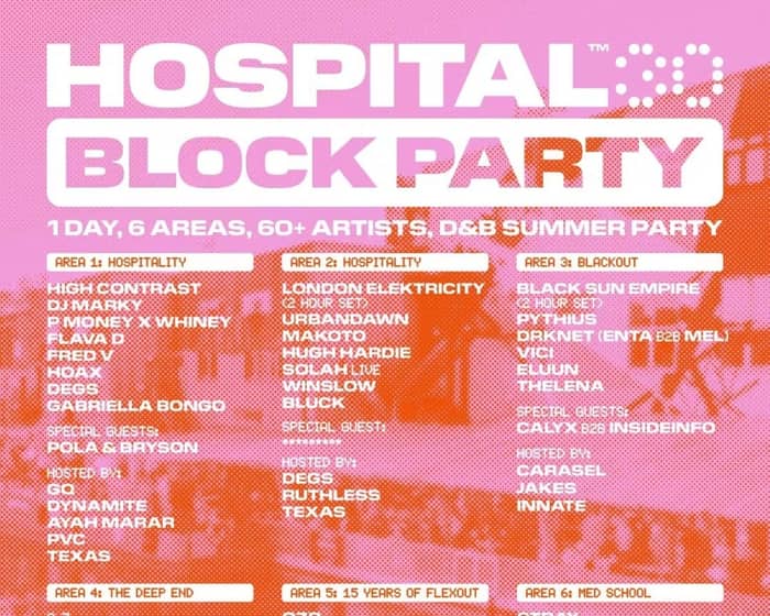 Hospital30 Block Party tickets