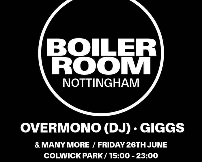 Boiler Room: Nottingham tickets