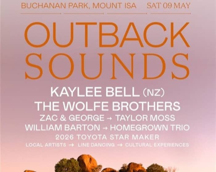 Outback Sounds tickets